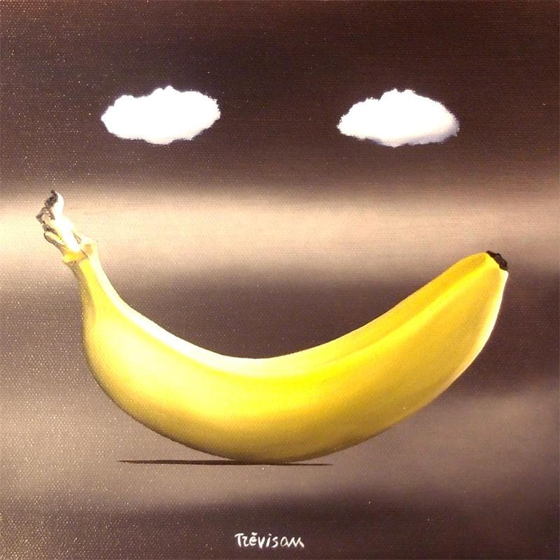 Painting Smile by Trevisan Carlo | Painting Surrealism Still-life Oil