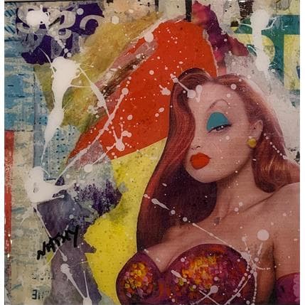 Painting I'm a star by Nathy | Painting Pop art Mixed Pop icons