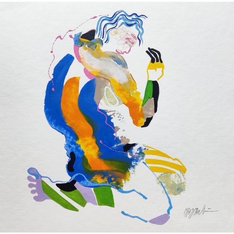 Painting L'amphore by Cressanne | Painting  Acrylic