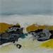 Gemälde Brise terre 2 von Han | Gemälde Abstrakt Minimalistisch