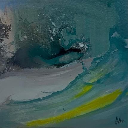 Painting Dream time 2 by Han | Painting Abstract Mixed Minimalist