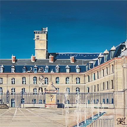 Peinture Le palais des Ducs de Bourgogne à Dijon  par Sophie-Kim Touras | Tableau
