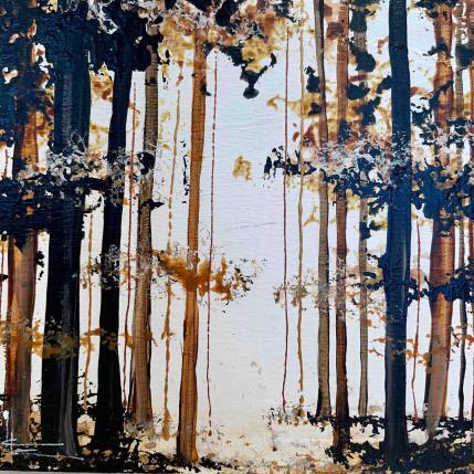 Peinture Précieuse Forêt par Locoge Alice | Tableau  Acrylique