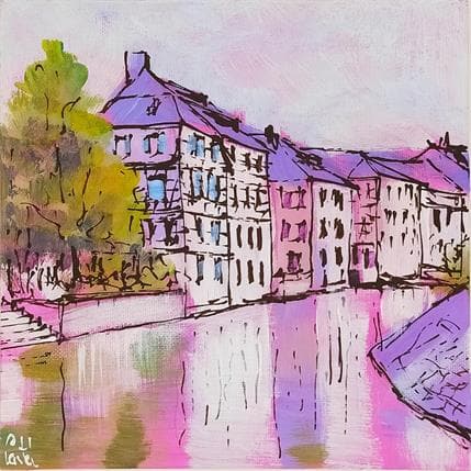 Peinture Strasbourg, Quai de la Bruche n°116 par Castel Michel | Tableau