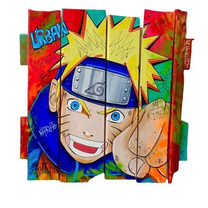 Painting Naruto by Molla Nathalie  | Painting Pop art Acrylic, Mixed Portrait