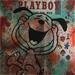 Peinture Snoopy mdr  par Kikayou | Tableau Pop-art Icones Pop Graffiti