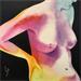 Painting NF 62 by Loussouarn Michèle | Painting Figurative Nude Watercolor
