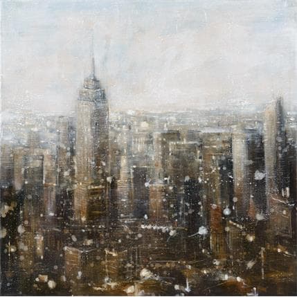 Painting Spirit of New-York by Solveiga | Painting Figurative Acrylic Urban