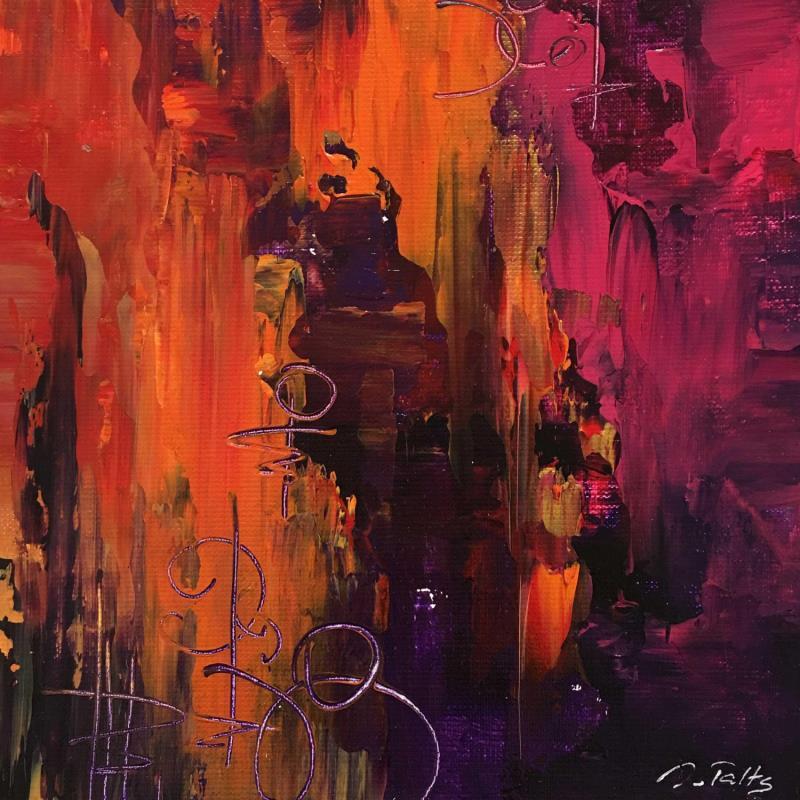 Gemälde Chariots of fire (ii) von Talts Jaanika | Gemälde Acryl