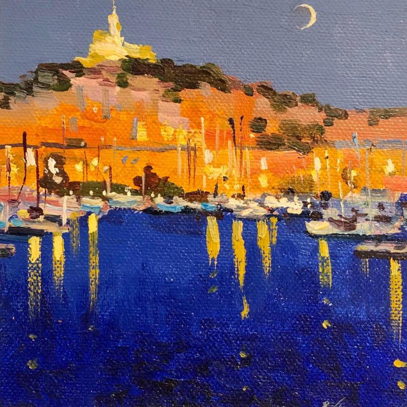 Painting Côte d'Azur by Mekhova Evgeniia | Painting Oil