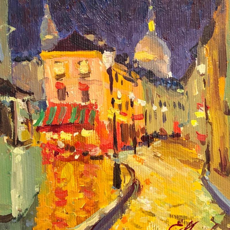 Peinture Montmartre par Mekhova Evgeniia | Tableau Huile