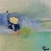 Gemälde Souviens toi le sud von Teoli Chevieux Carine | Gemälde Abstrakt Öl Acryl