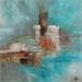 Gemälde Bord de mer von Teoli Chevieux Carine | Gemälde Acryl