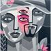 Painting Los amantes by S.Uria | Painting Acrylic
