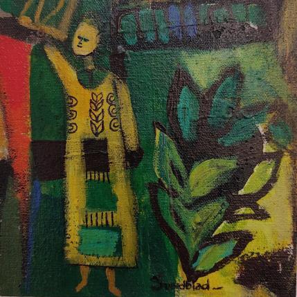 Painting Here I am by Sundblad Silvina | Painting  Acrylic