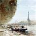 Painting Quais de Seine by Gutierrez | Painting Figurative Landscapes Watercolor