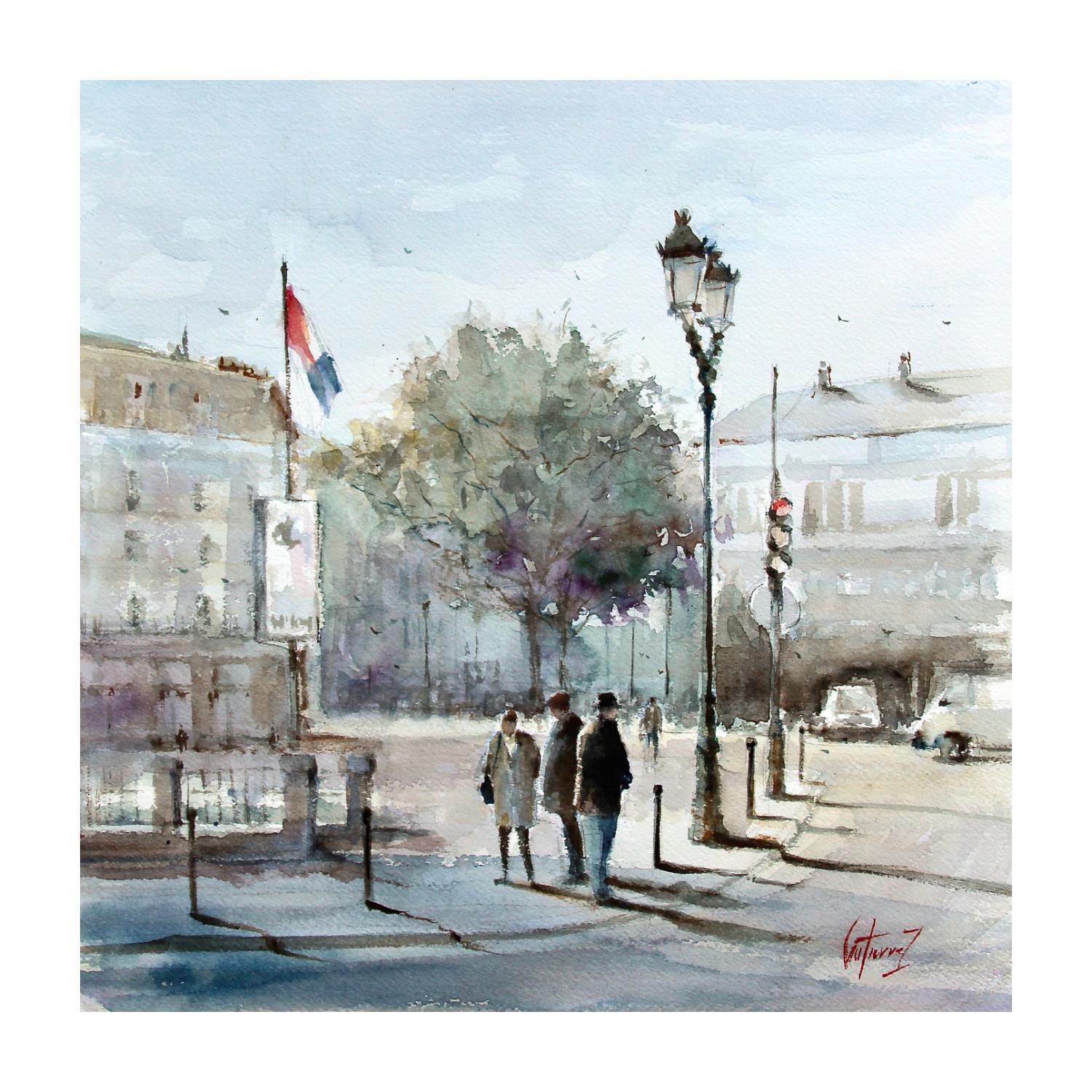 ▷ Peinture Pigalle - Paris par Gutierrez