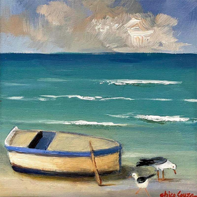 Painting Agua parada by Chico Souza | Painting Oil