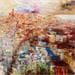 Peinture Havana Cuba par Reymond Pierre | Tableau Abstrait Paysages Urbain Scènes de vie Huile