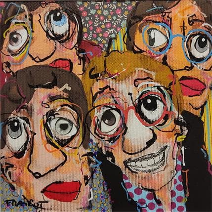 Painting Jamais 3 sans 4 ... by Frairot Maxime | Painting Figurative Mixed Life style, Pop icons