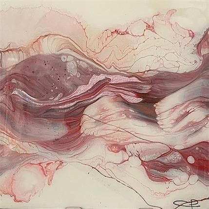 Peinture La traversée de la mer rouge 4 par Pacaud Christine | Tableau Abstrait Mixte