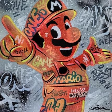 Painting Mario by Kedarone | Painting Street art Graffiti, Mixed Pop icons, Pop icons