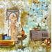 Gemälde La Lumineuse von Romanelli Karine | Gemälde Figurativ Alltagsszenen Collage