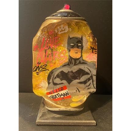 Sculpture BATMAN by Kedarone | Sculpture Recycling Mixed, Recycled objects