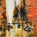 Gemälde City von Dessein Pierre | Gemälde Abstrakt Öl