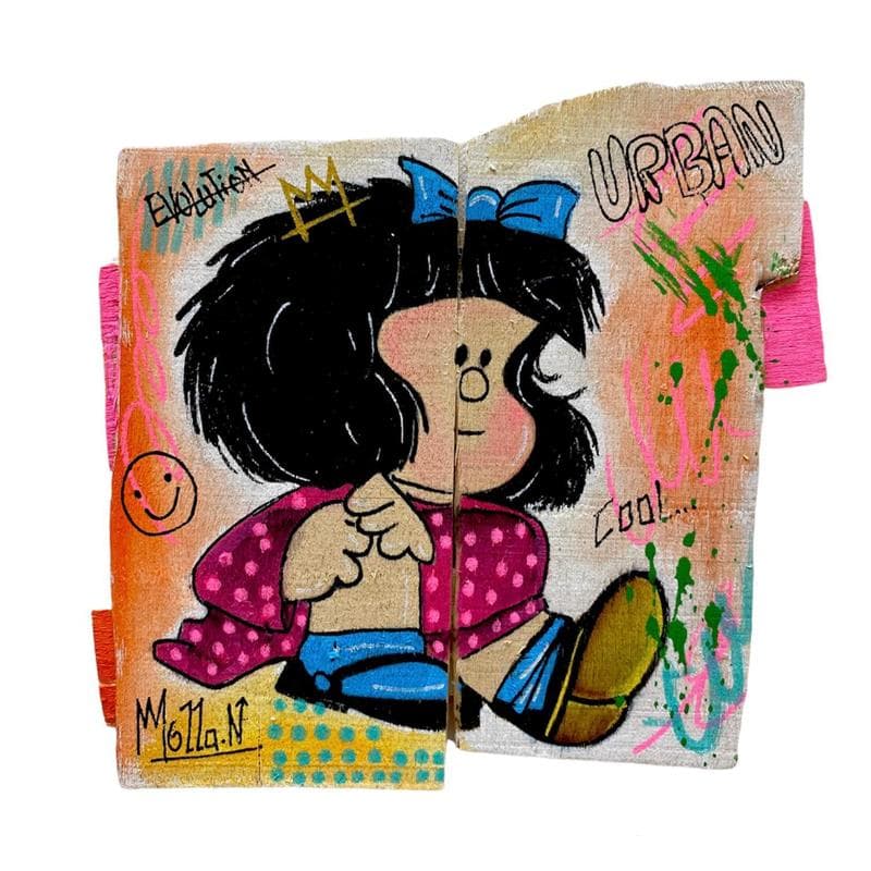 Peinture Mafalda love par Molla Nathalie  | Tableau