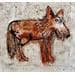Painting The Grey Coyote of Arizona by Maury Hervé | Painting Figurative Animals
