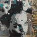 Painting Doigts by Doisy Eric | Painting Street art Pop icons Graffiti Cardboard Acrylic