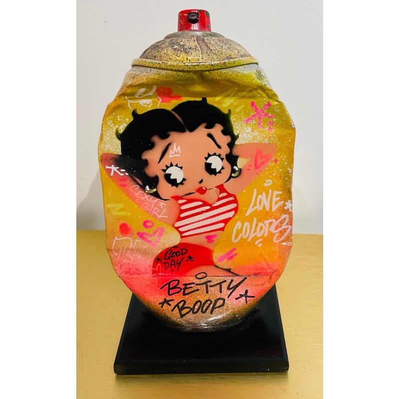 Sculpture Betty Boop Crushed spray by Kedarone | Sculpture