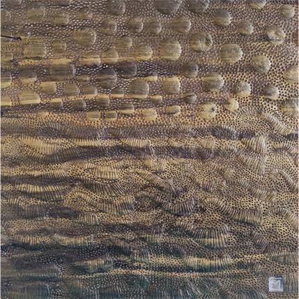 Painting Gold  by Caviale Marie | Painting Raw art Mixed Minimalist