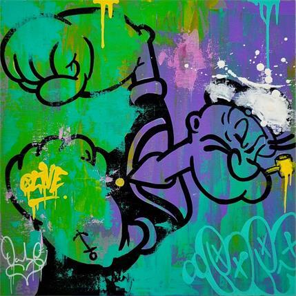 Peinture F4.7 par Dashone | Tableau Street Art Graffiti, Mixte icones Pop