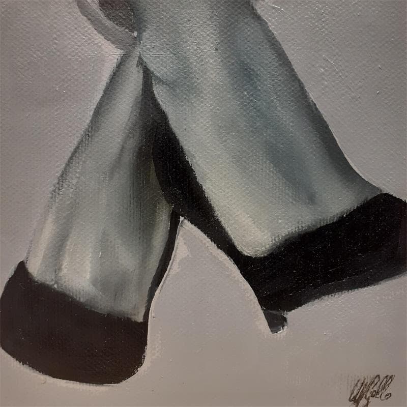 Painting Shoes by Gallo Manuela | Painting Figurative Acrylic Life style
