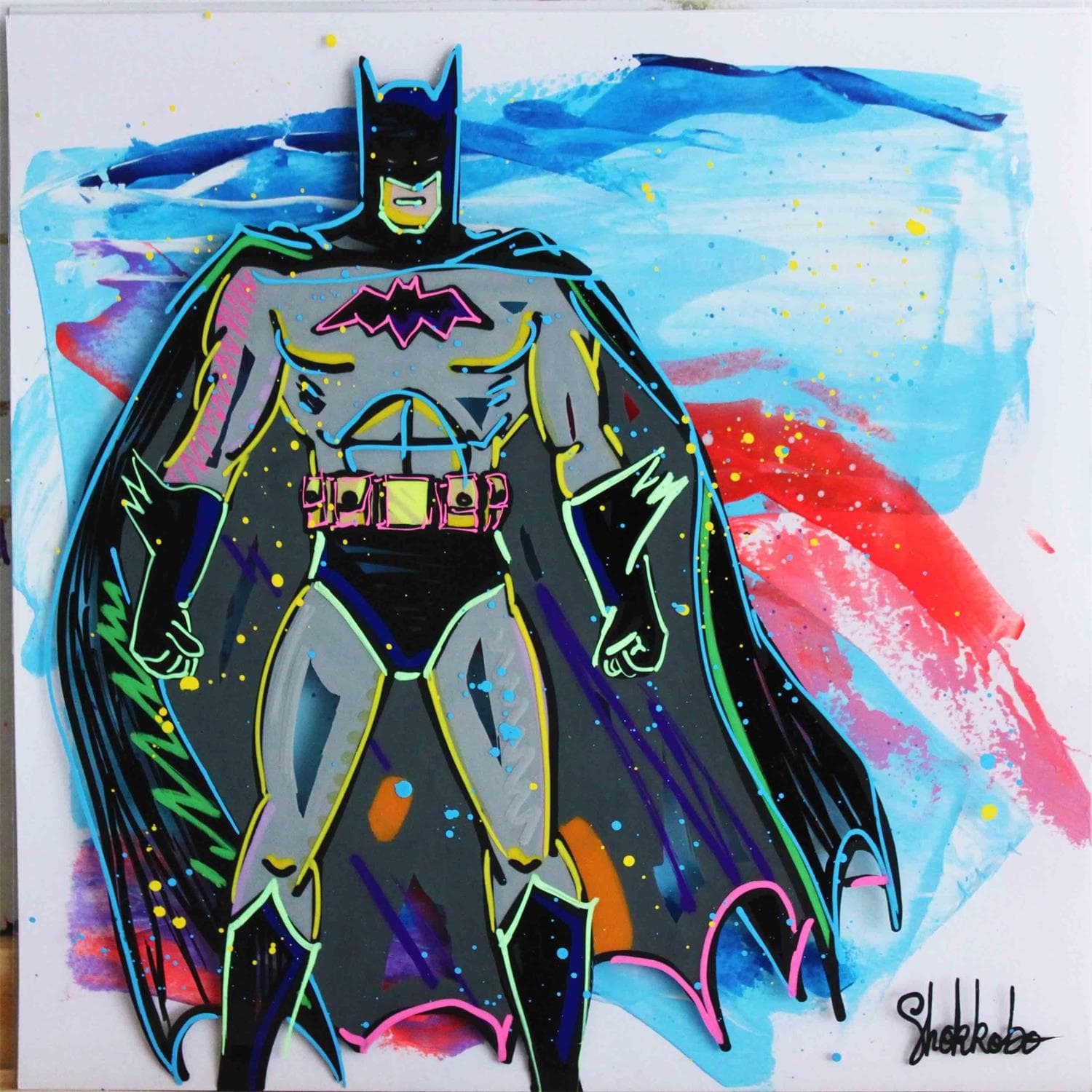 ▷ Painting Batman 267c by Shokkobo | Carré d'artistes