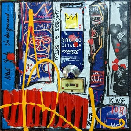 Peinture Tribute to JM Basquiat par Costa Sophie | Tableau