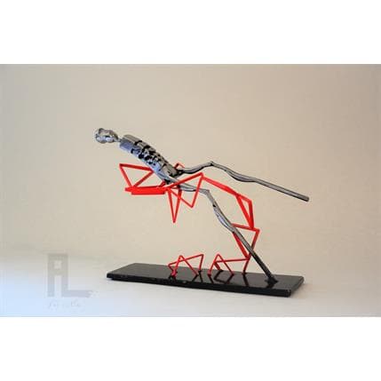 Sculpture Renverssante #2 by AL Fer & Co | Sculpture Recycling Metal