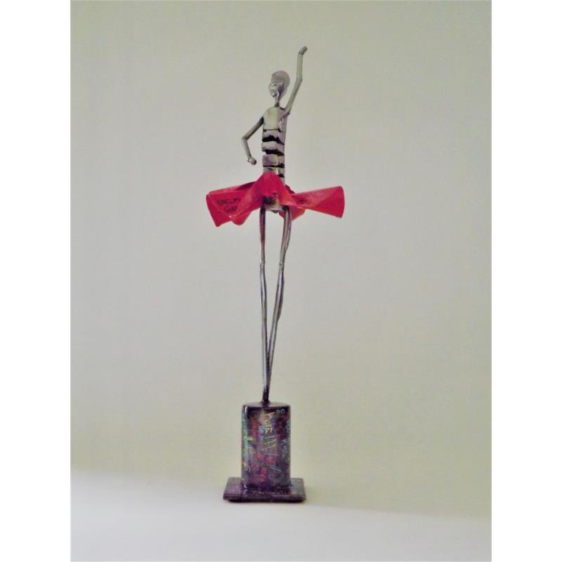 Sculpture Danseuse 6 by AL Fer & Co | Sculpture  Metal