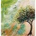 Painting Tumultes de couleurs by Blandin Magali | Painting Figurative Oil Landscapes