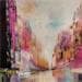 Painting Colonnade by Levesque Emmanuelle | Painting Abstract Oil Urban