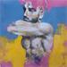 Painting A corps by Bergues Laurent | Painting Figurative Portrait Nude Acrylic