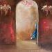 Gemälde pas le temps  von Mezan de Malartic Virginie | Gemälde Figurativ Alltagsszenen Öl