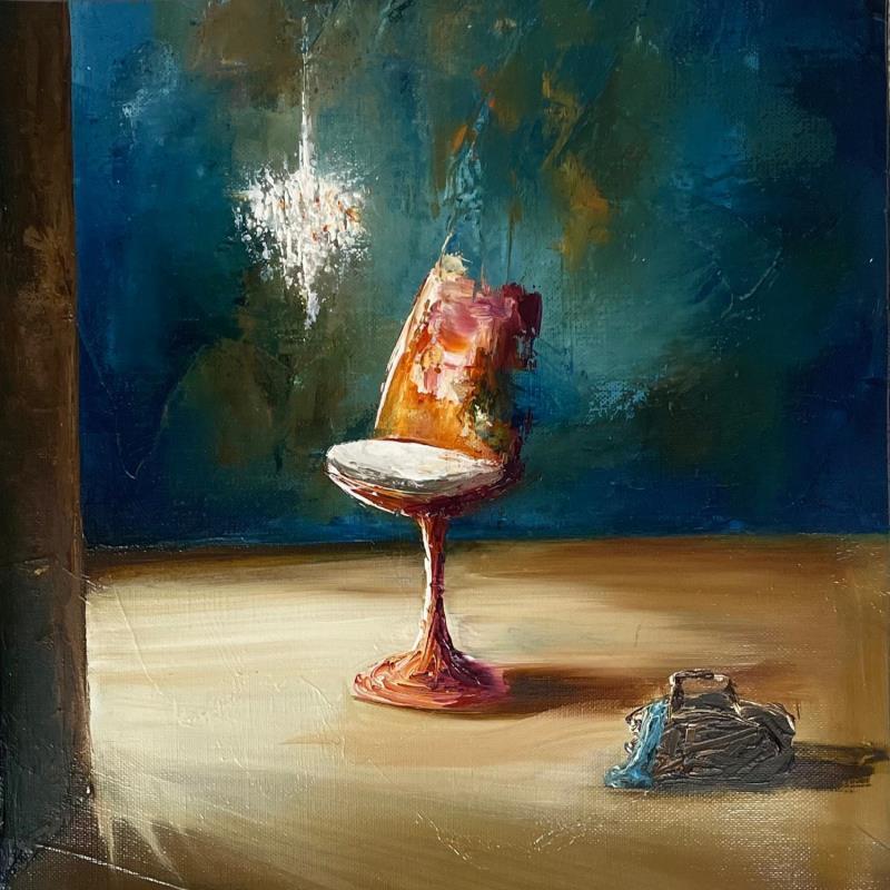 Painting presque rien  by Mezan de Malartic Virginie | Painting Figurative Life style Oil