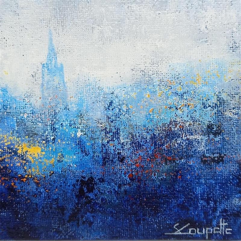 Painting COLD by Coupette Steffi | Painting Abstract Acrylic Urban