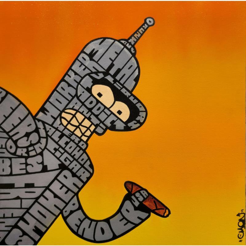 Painting BENDER by Cmon | Painting