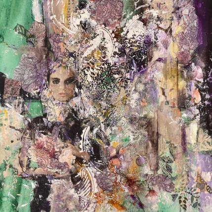 Peinture Fragments par Bergeron Marie-Josée | Tableau Figuratif Acrylique, carton, Collage, Huile scènes de vie