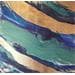 Peinture Profondeurs marines par Depaire Silvia | Tableau Abstrait Marine Acrylique