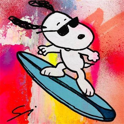 Painting surfin´USA by Mestres Sergi | Painting Pop art Acrylic, Mixed Pop icons